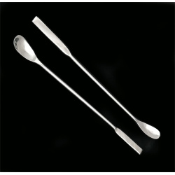 Micro Spatula, 9-Inch Long, With Flat And Spoon Ends