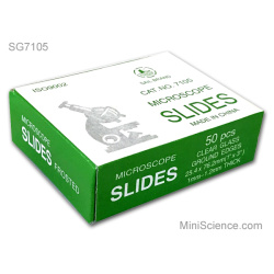 Microscope Slide, Clear Glass, Partially Frosted, Boxes Of 50 (Wholesale)