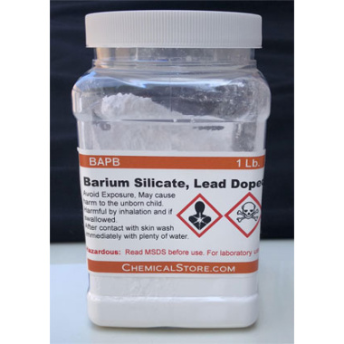 barium-silicate-lead-doped