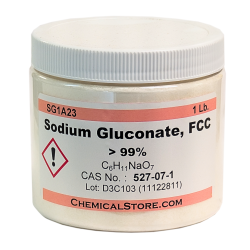 Sodium Gluconate, Fcc, 99.9%